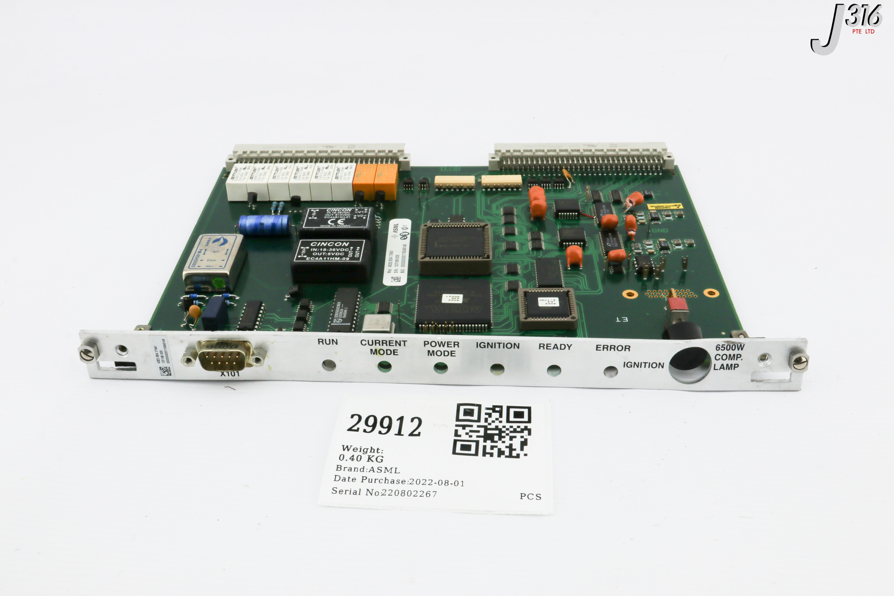 29912 ASML PCB ASSY 4022.634.17941 | eBay